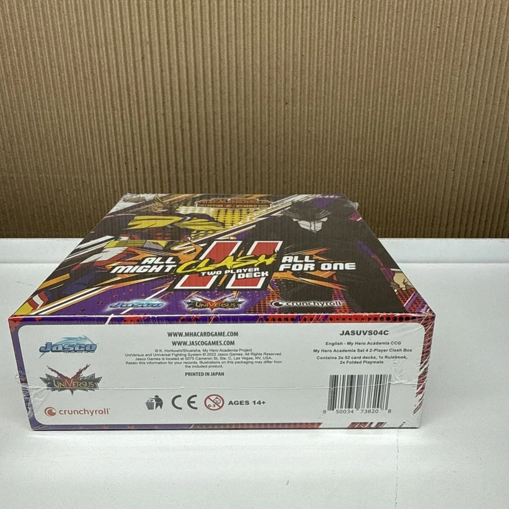 All-Might vs All For One Clash Deck My Hero Academia TCG Card Game BRAND NEW